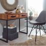 Solid Wood Console Table 90cm  Modern Hallway, Entryway  Computer Desk Image 3