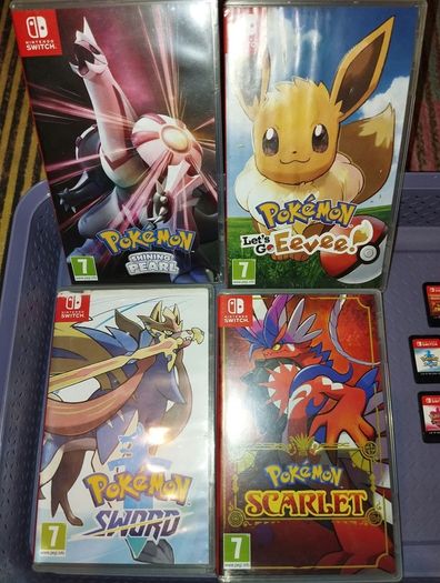 Pokemon Nintendo Switch Games Boxed & Cartridge Only