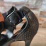 Buffalo London  Black Genuine leather Platform Heels, size 39 Image 3
