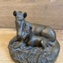 Genesis Pony and Foal - Bronze Image 2