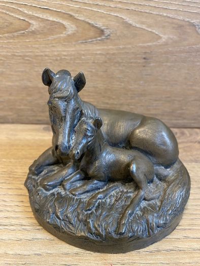 Genesis Pony and Foal - Bronze