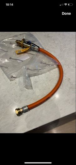 Gas pig tail