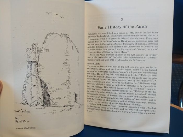 Ballynakill Connemara history book