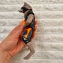 2014 Hasbro Marvel Rocket Racoon Guardians Of The Galaxy Figure Only No Tail approx. 15 cm. Used Please see photos Image 4