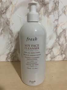 fresh beauty soy face cleanser ( Jumbo size ) 400ml brand new unopened