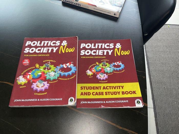 Politics & Society leaving cert books