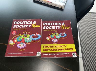 Politics & Society leaving cert books