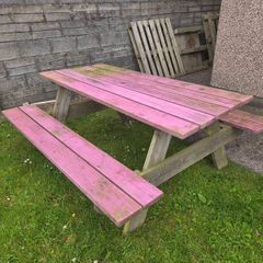 Woodford 6 seater picnic table