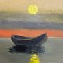 The sunset of the boat scene Image 2