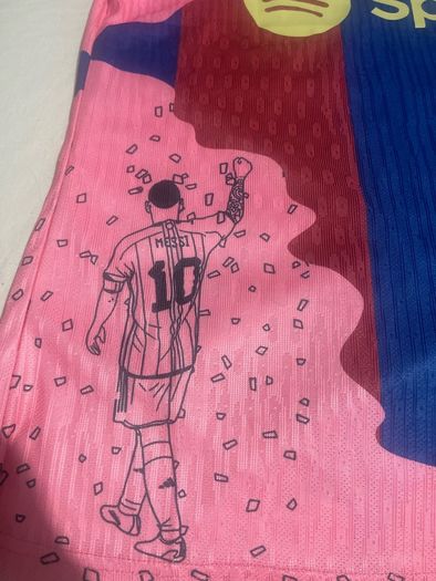 Messi 5 in 1 Career Mashup Jersey - Brand New Unworn