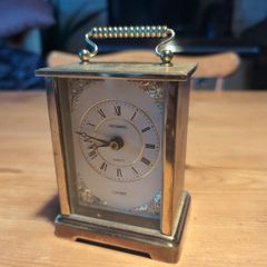 Two vintage carriage clocks