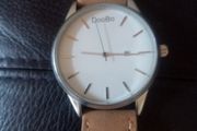 Nice New man's watch. Brown strap.