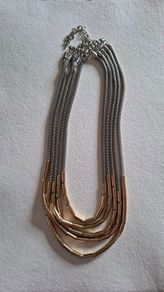 5 Strand Metal Necklace