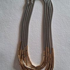 5 Strand Metal Necklace