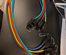 Deprogun Resistance Bands Set 150lbs Home Gym Fitness Workout Kit New