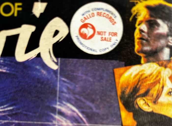 David Bowie. Rare promotional copy original release of the best of Bowie in Vg condition
