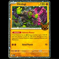 Okidogi 111/167 Cosmos Holo Rare Trick or Trade 2024 Pokemon Cards BOO24