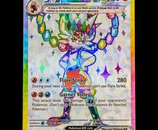 Cinderace EX 157/142 Full Art Ultra Rare Holo S&V Stellar Crown Pokemon Card