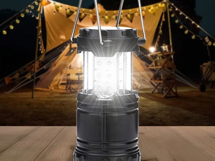 1pcs Portable Battery Powered LED Camping
