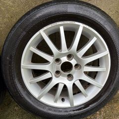 4 x Alloys 5x105mm (EU Made) with 215x55xR16V tyres on