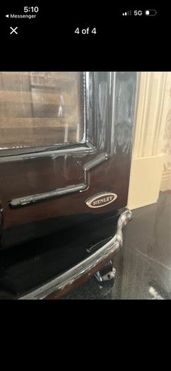 Fireplace,Mirror And Henley Stove