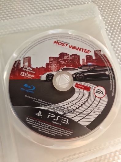 Need for Speed Most Wanted PlayStation3 Ps3 Games Original