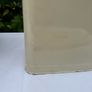 Vintage style cream enamel metal bread bin farmhouse country cottage style Image 7