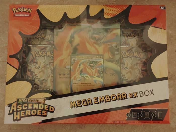 Pokemon Mega Evolution Ascended Heroes Ex Box