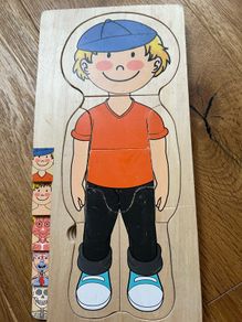 My Body Wooden Jigsaw