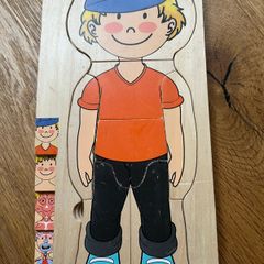 My Body Wooden Jigsaw