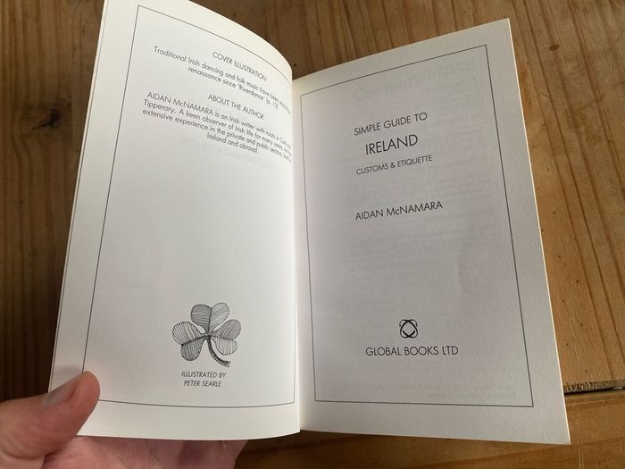 Simple Guide to Ireland Customs and Etiquette by Aidan McNamara Book