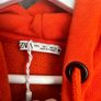 Mens Orange Zara Hoodie - Large Image 6