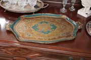 Vintage Florentine Wooden Serving Tray