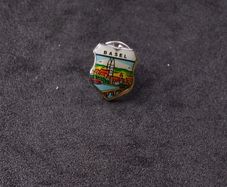 Basel , Switzerland , German/Alpine/Bavarian - Vintage Hat Badge