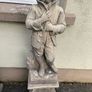 Four stone garden statues Image 4
