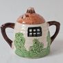 Vintage Cottage Ware Beehive Sugar Bowl Image 2