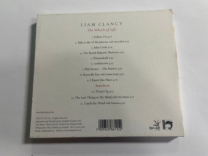 Liam Clancy The Wheels of Life CD