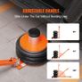 5 Ton/11000 lbs Pneumatic Jack with Heightened Column for Sedan Image 3