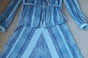 Vintage Two piece skirt &amp; top