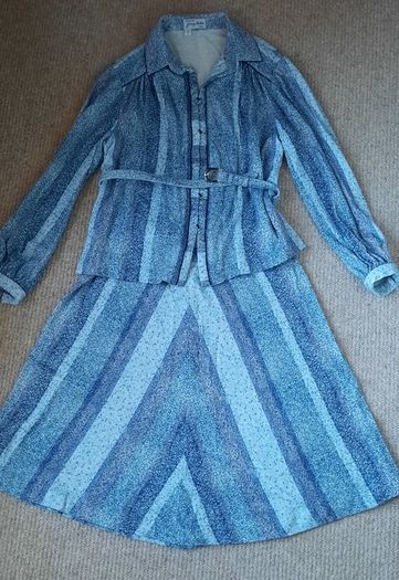 Vintage Two piece skirt & top
