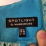 Warehouse blue lace Dress UK 12 Image 3