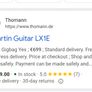 Semi acoustic guitar for sale Image 9