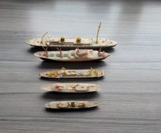 Vintage ship ornaments