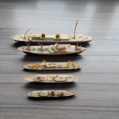 Vintage ship ornaments