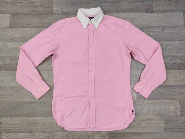 Polo Ralph Lauren Button Down Oxford Shirt Mens Large Slim Fit