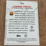 2023-24 Topps Carnaval UEFA Lamine Yamal RC Rookie Craque Do Jogo SSP Image 3