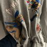 Hoodie jumper with dinosaur grey 10 y Image 4