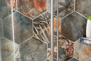 Tiles stunning hexagonal shape