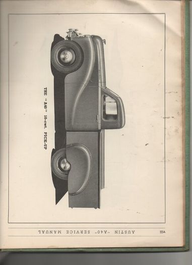 Austin "A40" Devon Factory Service Manual 1953