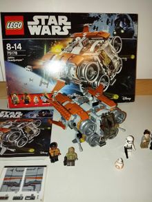 Lego Star Wars 75178  Jakku Quadjumper  Complete Set